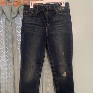 Lucky brand Dark Wash Distressed Jeans